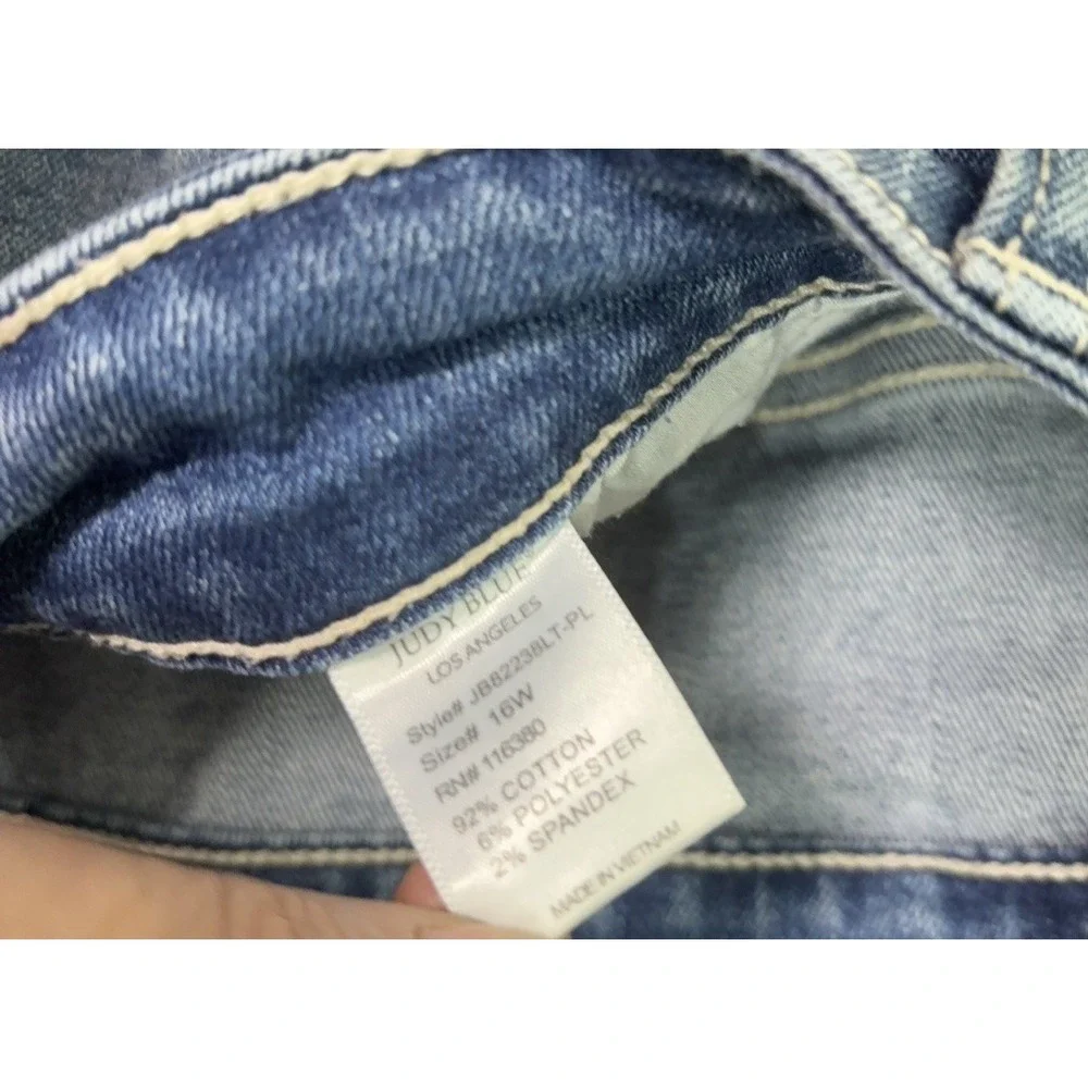 Judy Blue Boyfriend Fit Jeans Women 16W (36
